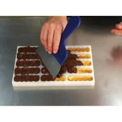 PAVONI Moule Silicone Barre Ondulée Snack 9 x 3 cm x H 1,9 cm (x15)* Moules À Chocolat|Moule Silicone