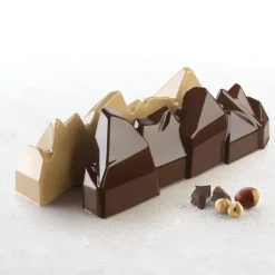 SILIKOMART Moule Silicone Bûche Artic 25 x 9,2 x H 8,7 cm* Moule Silicone|Moules À Gâteaux