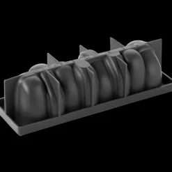 PAVONI Moule Silicone Bûche Bilbao 25 x 8,5 cm x H 7,5 cm* Moule Silicone|Moules À Gâteaux