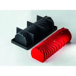 PAVONI Moule Silicone Bûche Comète 25 x 8,8 cm x H 7,3 cm* Moule Silicone|Moules À Gâteaux