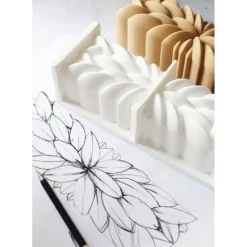 SCRAPCOOKING Moule Silicone Bûche 3D Instant 25 cm* Moules À Gâteaux