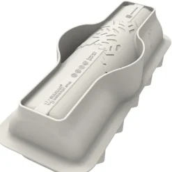 SILIKOMART Moule Silicone Bûche Flocon 25 x 8,1 x H 5,8 cm* Moule Silicone|Moules À Gâteaux