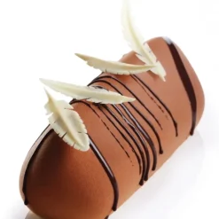 PAVONI Moule Silicone Bûche Sublime 25 x 8 cm x H 8 cm* Moule Silicone|Moules À Gâteaux