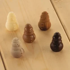 SILIKOMART Moule Silicone Bonhomme de Neige Chocolat Ø 2,6 x H 3,5 cm Easy Choc (x14)* Moules À Chocolat|Moule Silicone