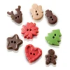 SILIKOMART Moule Silicone Boutons Noël Chocolat 3,5 cm Easy Choc (x15)* Moules À Chocolat|Moule Silicone