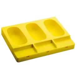 PAVONI Moule Silicone Capri 4,9 x H 9,3 cm (x3) + 50 bâtonnets Pavogel* Moule Silicone