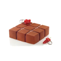 SILIKOMART Moule Silicone Carré Cubik 17,2 cm Professional* Moule Silicone