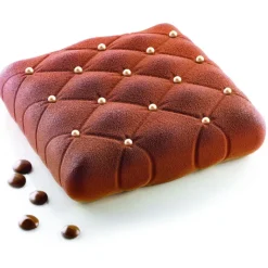 SILIKOMART Moule Silicone Carré Matelassé 160 mm* Moule Silicone