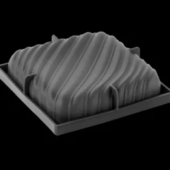 PAVONI Moule Silicone Carré Pop 16,2 x H 4,6 cm* Moule Silicone|Moules À Gâteaux