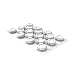 SILIKOMART Moule Silicone Charlotte XS Ø 3,8 x H 1,8 cm (x18)* Moule Silicone|Moules À Gâteaux