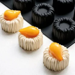 PAVONI Moule Silicone Charlotte 7,5 cm x H 4,5 cm (x12) Cédric Grolet* Moule Silicone