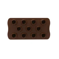 SILIKOMART Moule Silicone Citrouille Delica Chocolat Ø 3,2 x H 2,5 cm Easy Choc (x11)* Moules À Chocolat|Moule Silicone