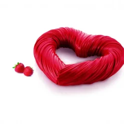 SILIKOMART Moule Silicone Coeur Heartbeat 25 x 22 x H 5,2 cm* Moule Silicone|Moules À Gâteaux