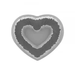 SILIKOMART Moule Silicone Coeur Heartbeat 25 x 22 x H 5,2 cm* Moule Silicone|Moules À Gâteaux
