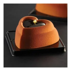 PAVOFLEX Moule Silicone Coeur Love 7,8 x 7,7 cm x H 3,4 cm (x24)* Moule Silicone