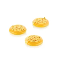 SILIKOMART Moule Silicone Décor Alvéoles Ø 7,5 cm x H 0,35 cm (x5) Professional* Moule Silicone|Moules À Gâteaux