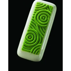 PAVONI Moule Silicone Décor Cercles 21 x 7 cm x H 0,9 cm (x2)* Moule Silicone