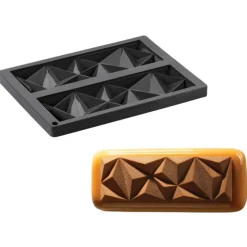 PAVONI Moule Silicone Décor Iceberg 21 x 7 cm x H 1,4 cm (x2)* Moule Silicone