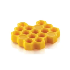 SILIKOMART Moule Silicone Décor Miel Ø 4,5 cm x H 0,8 cm (x15) Professional* Moule Silicone|Moules À Gâteaux