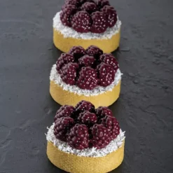 PAVONI Moule Silicone Décor Mini Mûres Ø 6 cm x H 2,3 cm (x8)* Moule Silicone