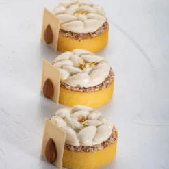 PAVONI Moule Silicone Décor Mini Amandes Ø 6 cm x H 1,4 cm (x8)* Moule Silicone