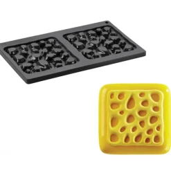 PAVONI Moule Silicone Décor Éponge 13,5 cm x H 1 cm (x2)* Moule Silicone