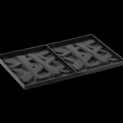 PAVONI Moule Silicone Décor Shanghai 13,5 cm x H 1 cm (x2)* Moule Silicone