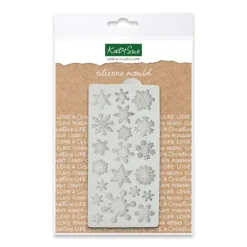 KATY SUE Moule Silicone Décors Flocons de Neige (x20)* Moule Silicone