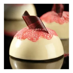 PAVOFLEX Moule Silicone Demi-sphère Ø 7 cm x H 4 cm (x24)* Moule Silicone