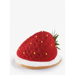 PAVOFLEX Moule Silicone Fraise 7,1 x 5,4 cm x H 4,6 cm (x20)* Moule Silicone|Moules À Gâteaux