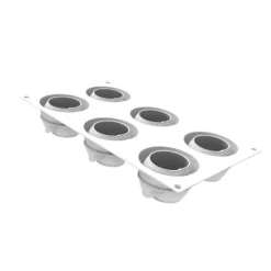 SILIKOMART Moule Silicone Givré Ø 6 x H 4,5 cm (x6)* Moule Silicone