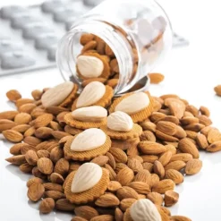 PAVONI Moule Silicone Gourmand Amande 3,4 x 2,1 x H 1,1 cm (x30)* Moule Silicone