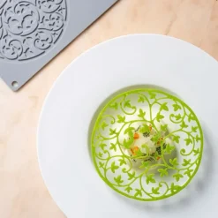 PAVONI Moule Silicone Gourmand Jardin Ø 14 cm x 0,2 cm (x2)* Moule Silicone