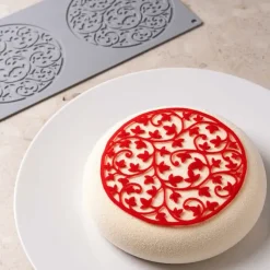 PAVONI Moule Silicone Gourmand Jardin Ø 14 cm x 0,2 cm (x2)* Moule Silicone