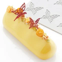 PAVONI Moule Silicone Gourmand Petit Papillon 4 x 3,9 x H 0,2 cm (x8)* Moules À Chocolat|Décoration Comestible