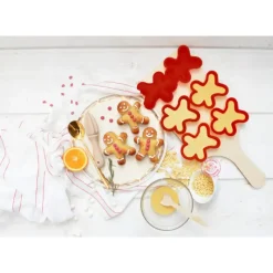 SCRAPCOOKING Moule Silicone Individuel Bonhomme 10,5 cm (x6)* Moule Silicone|Moules À Gâteaux