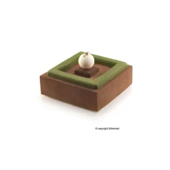 SILIKOMART Moule Silicone Insert 12 Carrés 26 cm Professional* Moule Silicone