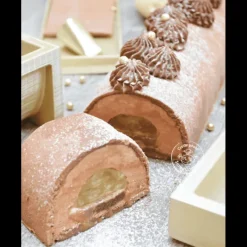 SCRAPCOOKING Moule Silicone Insert Bûche 25 cm* Moule Silicone