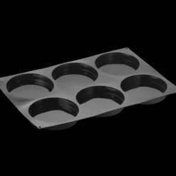 PAVOFLEX Moule Silicone Insert Rond Disco Ø 18 cm x H 3 cm (x6)* Moule Silicone|Moules À Gâteaux