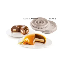 SILIKOMART 3D DESIGN Moule Silicone Inserts Ronds Ø 17,6 cm (x3)* Moule Silicone|Moules À Gâteaux