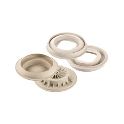 SILIKOMART 3D DESIGN Moule Silicone IO & TE Ø 21 cm x H 6 cm* Moule Silicone|Moules À Gâteaux