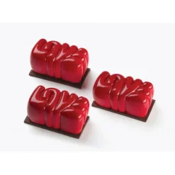 PAVOFLEX Moule Silicone Lovely 8 x 4,3 cm x H 3,6 cm (x15)* Moule Silicone