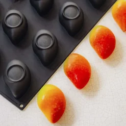 PAVONI Moule Silicone Mangue 9 x H 3,5 cm (x12) Cédric Grolet* Moule Silicone