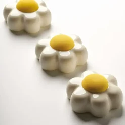 PAVOFLEX Moule Silicone Marguerite 7,5 x 6,8 cm x H 2,6 cm (x12)* Moule Silicone|Moules À Gâteaux