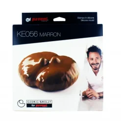 PAVONI Moule Silicone Marron 1140 ml Cédric Grolet* Moule Silicone|Moules À Gâteaux