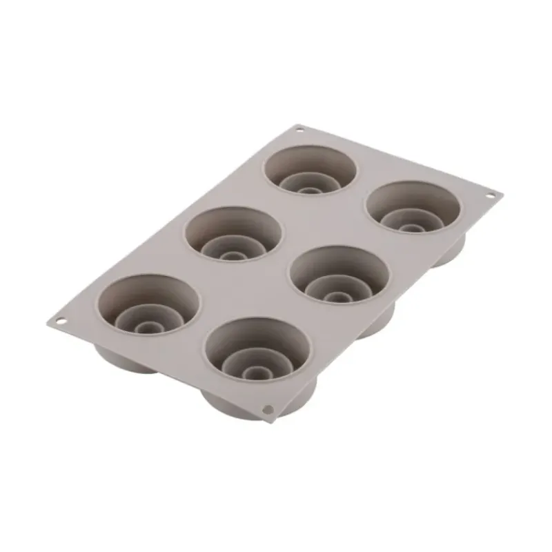 SILIKOMART Moule Silicone Mini Color Ø 7,3 x H 3 cm (x6)* Moule Silicone|Moules À Gâteaux
