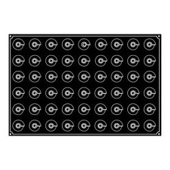 PAVOFLEX Moule Silicone Mini-Cône Ø 4 cm x H 4,3 cm (x54)* Moule Silicone