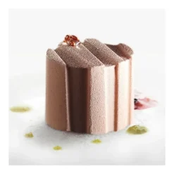 PAVOFLEX Moule Silicone Mini-Rond Rayé Ø 3,5 cm x H 3 cm (x54)* Moule Silicone