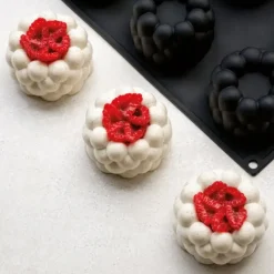 PAVONI Moule Silicone Nuage 7,5 cm x H 4,5 cm (x12) Cédric Grolet* Moule Silicone