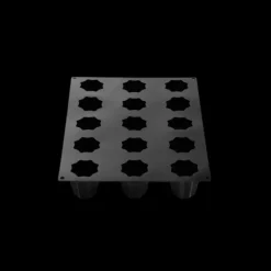 PAVOFLEX Moule Silicone Pandoro Ø 6,5 x H 6,5 cm (x15)* Moule Silicone